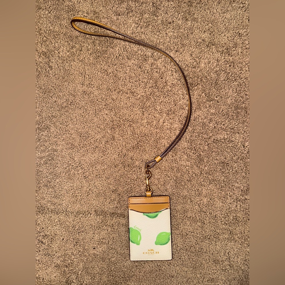 coach lanyard
